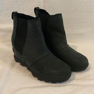 SOREL Joan of Arctic Chelsea bootie with hidden wedge